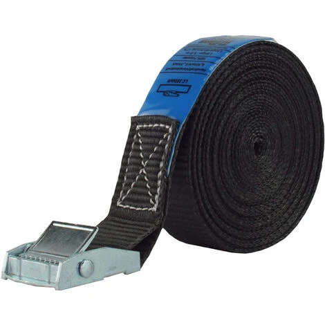 BAUMARKTPLUS 5x Profi Spanngurt Gurt Zurrgurt Klemmschloss Auto 1-tlg 6m 250 Kg SCHWARZ 4 BAUMARKTPLUS 5x Profi Spanngurt Gurt Zurrgurt Klemmschloss Auto 1-tlg 6m 250 Kg SCHWARZ – Bild 2