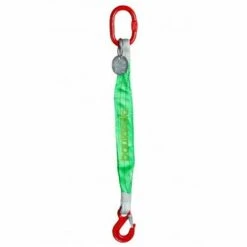 Trizeratop Hebebandgehänge 1 Strang 2000 Kg 3 Meter Ösenhaken Anschlagkette