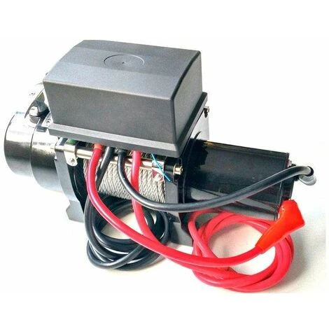 Varan Motors - SC6.0X ELEKTRISCHE SEILWINDE 3300W 12V MAX. 2721KG LÄNGE 20M MOTORSEILWINDE Ø7,2MM - Schwarz 5 Varan Motors - SC6.0X ELEKTRISCHE SEILWINDE 3300W 12V MAX. 2721KG LÄNGE 20M MOTORSEILWINDE Ø7,2MM - Schwarz – Bild 3