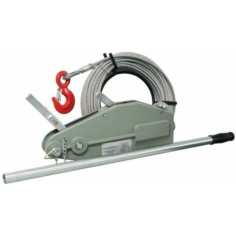 Varan Motors - Hoh800 0,8 TONNEN GREIFZUG SEILZUG SEILWINDE FORSTWINDE WINDE 800KG 20M SEIL 8,3MM 5 Varan Motors - Hoh800 0,8 TONNEN GREIFZUG SEILZUG SEILWINDE FORSTWINDE WINDE 800KG 20M SEIL 8,3MM – Bild 3