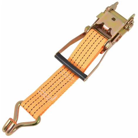 Topdeal Ratschen-Spanngurte 10 Stk. 2 Tonnen 8mx50mm Orange 04737 6 Topdeal Ratschen-Spanngurte 10 Stk. 2 Tonnen 8mx50mm Orange 04737 – Bild 4