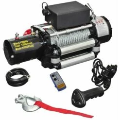 Topdeal Elektrische Seilwinde 12 V 5909 Kg 07600