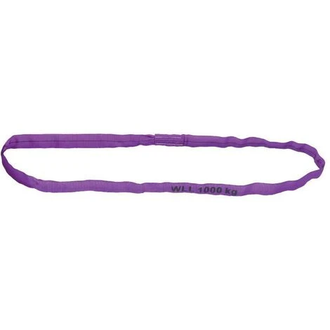 TECTOR Rundschlinge, WLL 3000 Kg, Polyester, Länge: 3 M, SF 7:1, EN 1495-2, Gelb 3 TECTOR Rundschlinge, WLL 3000 Kg, Polyester, Länge: 3 M, SF 7:1, EN 1495-2, Gelb