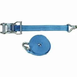 PROMAT Zurrgurt DIN EN 12195-2 Länge 6 M Breite 35 Mm Mit Ratsche + Spitzhaken