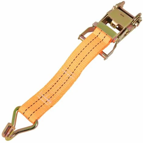 Topdeal Ratschen-Spanngurte 4 Stk. 1 Tonne 6mx38mm Orange 04734 6 Topdeal Ratschen-Spanngurte 4 Stk. 1 Tonne 6mx38mm Orange 04734 – Bild 4