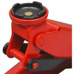 TOPDEAL Hydraulischer Wagenheber Mit Niedriger Aufnahme 3 Tonnen Rot 07773 -Seilwinden Sales 27031965 5