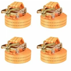 ASUPERMALL Ratschen-Spanngurte 4 Stk. 1 Tonne 6m×38mm Orange 11 ASUPERMALL Ratschen-Spanngurte 4 Stk. 1 Tonne 6m×38mm Orange -Seilwinden Sales 29059411 5