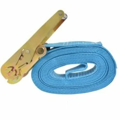 ASUPERMALL Ratschen-Spanngurte 4 Stk. 4 Tonnen 8m×50mm Blau -Seilwinden Sales 29059677 3