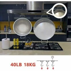 LANGRAY Neodym Magnethaken, Magnete Mit Haken, Magnethaken Anwendung Küche Garage Desktop Magnet Magnetfestigkeit 40 LBS 25mm-8PCS -Seilwinden Sales 29562711 3