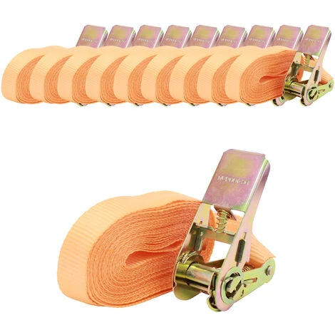 BAUMARKTPLUS 10x Profi Ratschen Spanngurt Spanngurte Zurrgurt 1-tlg 6m 0,8t 0,8to 800 Kg TÜV/GS ORANGE 3 BAUMARKTPLUS 10x Profi Ratschen Spanngurt Spanngurte Zurrgurt 1-tlg 6m 0,8t 0,8to 800 Kg TÜV/GS ORANGE