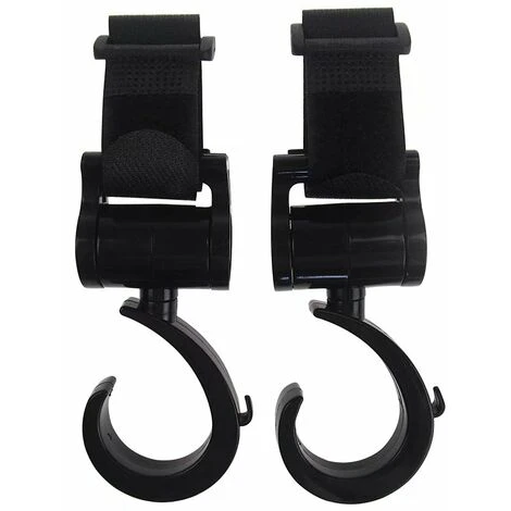 Betterlife Kinderwagenhaken, 2PCS Kinderwagen-Hängetaschenhaken, Geeignet Für Universal-Kinderwagen-Kinderwagenclip-Zubehör (2 Stück) - 3 Betterlife Kinderwagenhaken, 2PCS Kinderwagen-Hängetaschenhaken, Geeignet Für Universal-Kinderwagen-Kinderwagenclip-Zubehör (2 Stück) -