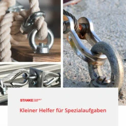 Seilwerk STANKE 5x Ringmutter M6 Ringsmutter 6 Mm Öse Mutter Auge Verzinkt -Seilwinden Sales 30902786 4