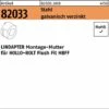 Lindapter Montagemutter R 82033 HBFF08 Stahl Galvanisch Verzinkt -Seilwinden Sales 31339769 1