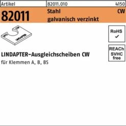 Lindapter Ausgleichscheibe R 82011 CW M 20 / 4,0 Stahl Galvanisch Verzinkt