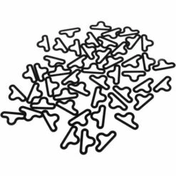 BEARSU 50 Stück Clip Fliege Material, Verstellbare Kupfer Metall Clip Haken Clip Schnallen Für Bindeband -Seilwinden Sales 31510024 5