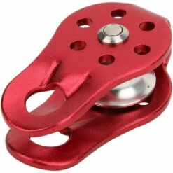 BEARSU Klettersicherheitsscheibe, Kletterseilrolle Für Den Außenbereich Metallbeschläge Feste Riemenscheibe Mit Tragbarer Schwenkplatte -Seilwinden Sales 31510051 3