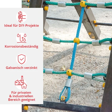 Seilwerk STANKE 5x Kausche Verzinkt 2-3 Mm Drahtseilkausche Für Forstseil Windenseil Stahlseil Naturseil DIN 5 Seilwerk STANKE 5x Kausche Verzinkt 2-3 Mm Drahtseilkausche Für Forstseil Windenseil Stahlseil Naturseil DIN – Bild 3