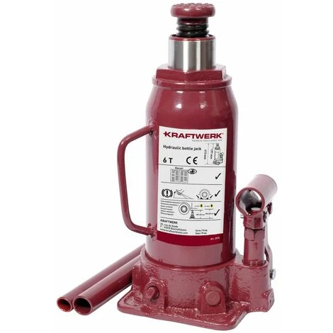 KRAFTWERK Hydr Flaschen-Wagenheber 6 T 3 KRAFTWERK Hydr Flaschen-Wagenheber 6 T
