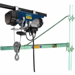 ELEKTRISCHE SELWINDE SEILZUG 250 KGSCHEPPACH HRS250 + TRÄGER SCHWENKARM