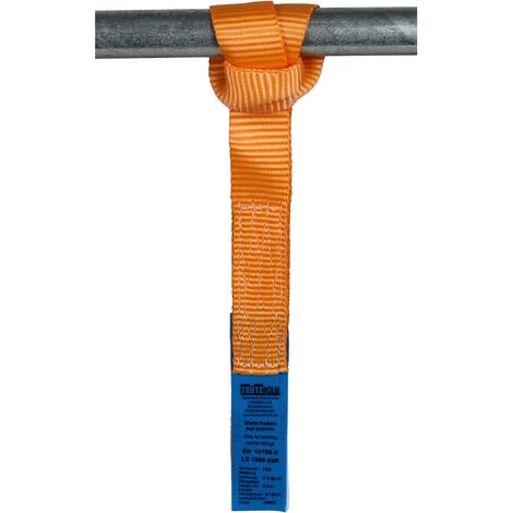 TRUTZHOLM® / BAUMARKTPLUS 4 Gurtschlaufen Doppelschlaufe Spanngurt Für Motorrad Motorradspanngurt TWISTED ORANGE 4 TRUTZHOLM® / BAUMARKTPLUS 4 Gurtschlaufen Doppelschlaufe Spanngurt Für Motorrad Motorradspanngurt TWISTED ORANGE – Bild 2