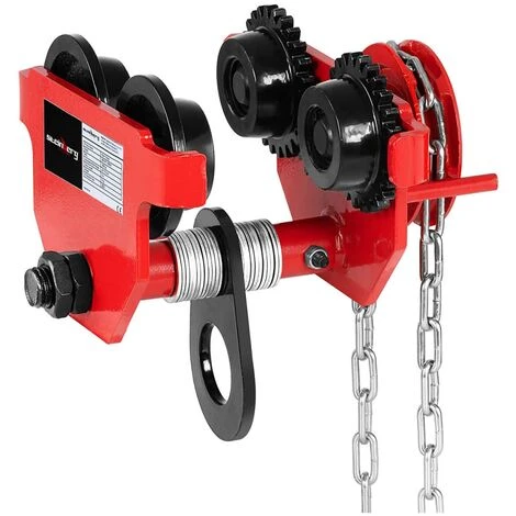 STEINBERG Rollfahrwerk Handlaufkatze Handfahrwerk Stahl 1.000 Kg Flanschbereich 65-110 Mm 3 STEINBERG Rollfahrwerk Handlaufkatze Handfahrwerk Stahl 1.000 Kg Flanschbereich 65-110 Mm