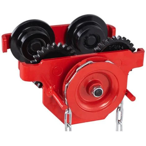 STEINBERG Rollfahrwerk Handlaufkatze Handfahrwerk Stahl 1.000 Kg Flanschbereich 65-110 Mm 4 STEINBERG Rollfahrwerk Handlaufkatze Handfahrwerk Stahl 1.000 Kg Flanschbereich 65-110 Mm – Bild 2