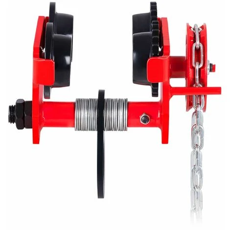 STEINBERG Rollfahrwerk Handlaufkatze Handfahrwerk Stahl 1.000 Kg Flanschbereich 65-110 Mm 5 STEINBERG Rollfahrwerk Handlaufkatze Handfahrwerk Stahl 1.000 Kg Flanschbereich 65-110 Mm – Bild 3