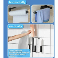 BETTERLIFE 2er-Pack Selbstklebender Papierhandtuchrollenhalter Aus Edelstahl Für Das Badezimmer -Seilwinden Sales 39663603 4