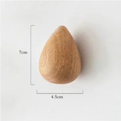 BETTERLIFE 3 Stück Holzhaken, Wandkleiderhaken, Naturholzhaken, Natürlicher Moderner Handgemachter Holzwandhaken Zum Aufhängen Von Kleidung, Hut, Schals, Kopfhörer -Seilwinden Sales 39663819 3