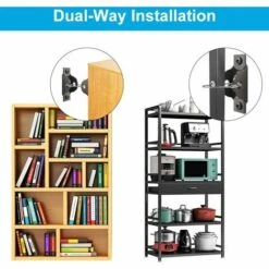 BRIDAY Möbelgurte Babysichere Sicherheit, Metall-Wandanker Anti-Kipp-Kit Sichere 400lb Fallende Möbel Einstellbar Schützen Kinder Haustier-Sicherheitsgurte Erdbebensicher 4er Pack Mit 4 Eckenschutz -Seilwinden Sales 39925677 5