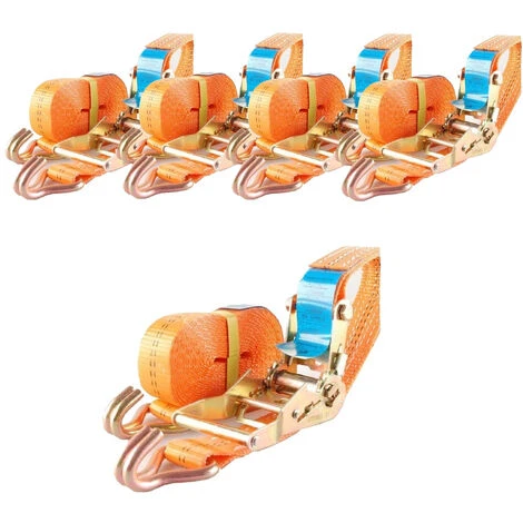 BAUMARKTPLUS 5x Profi Ratschen Spanngurt Spanngurte Zurrgurt 2-tlg 5m 2t 2to 2000kg TÜV/GS ORANGE 3 BAUMARKTPLUS 5x Profi Ratschen Spanngurt Spanngurte Zurrgurt 2-tlg 5m 2t 2to 2000kg TÜV/GS ORANGE