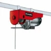 Einhell Seilhebezug TC-EH 500 Tragkraft 500 Kg 230 V 1000 W Hubhöhe 11,5 M 12 M Drahtseil