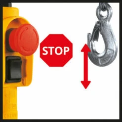 Einhell Seilhebezug TC-EH 500 Tragkraft 500 Kg 230 V 1000 W Hubhöhe 11,5 M 12 M Drahtseil -Seilwinden Sales 40902355 4