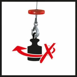 Einhell Seilhebezug TC-EH 500 Tragkraft 500 Kg 230 V 1000 W Hubhöhe 11,5 M 12 M Drahtseil -Seilwinden Sales 40902355 5
