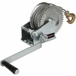 Einhell TC-WI 800 Handseilwinde 800 Kg 20 M Zugseil Automatische Bremse Softgrip