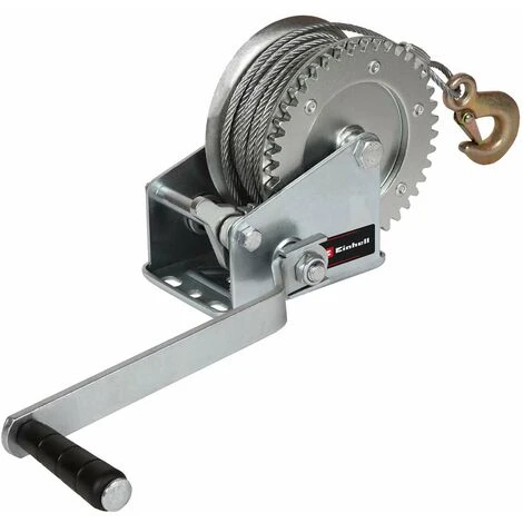 Einhell TC-WI 800 Handseilwinde 800 Kg 20 M Zugseil Automatische Bremse Softgrip 3 Einhell TC-WI 800 Handseilwinde 800 Kg 20 M Zugseil Automatische Bremse Softgrip