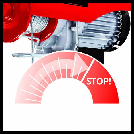 Einhell Seilhebezug TC-EH 600 1050autom. Bremse Inkl. Sicherheitsbügel Am Lasthaken 6 Einhell Seilhebezug TC-EH 600 1050autom. Bremse Inkl. Sicherheitsbügel Am Lasthaken – Bild 4