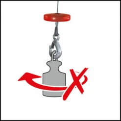 Einhell Seilhebezug TC-EH 250 (Tragkraft 250 Kg, 230 V, 500 W, Hubhöhe 11,5 M, 12 M Drahtseil) -Seilwinden Sales 40905370 4