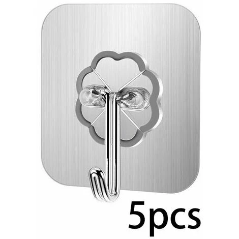 TRIOMPHE 5pcs Transparente Starke Selbstklebende Tür Hängende Türhänger Saughaken Schwere Küche Badezimmer Wind Saugnapf 3 TRIOMPHE 5pcs Transparente Starke Selbstklebende Tür Hängende Türhänger Saughaken Schwere Küche Badezimmer Wind Saugnapf