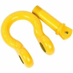TRIOMPHE 1 Gerade Schäkel Mit 4,75 T Befestigungsschrauben Für Anhänger Und Anhänger, Stahl Verzinkt (gelb) -Seilwinden Sales 41680641 5