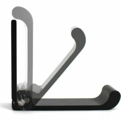 TRIOMPHE 4pcs Klappbarer Wandgriff Aluminiumlegierung Wandmontierter Klappbarer Multifunktionsaufhänger Mit Ebenem Verschluss Abgerundete Ecke Für Helm, Rucksäcke, Schlafzimmer Badezimmer (Schwarz) -Seilwinden Sales 41682044 5