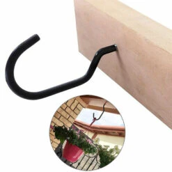 TRIOMPHE Fahrradhaken, 6 Schwere Fahrradaufbewahrungshaken Aus 6 Fahrradtaschen, Garagenschraubenschraube Utility-Aufbewahrungsvorhänge Wand- / Deckenhalterung Abgedeckter Kunststoff-Gartenhaken -Seilwinden Sales 41682046 5