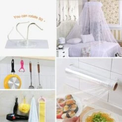 TRIOMPHE Selbstklebende Haken (Packung) Heavy Duty Wandhaken 8kg (Max) Selbstklebende Haken -Seilwinden Sales 41682091 3