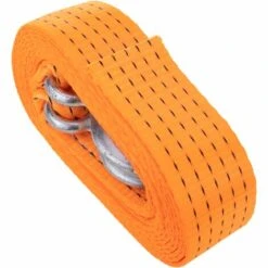 PrimeMatik - Spanngurte, Ratschengurte Mit Sicherheitshaken 5m X 50mm 5000Kg Zum Heben Und Schleppen, Farbe Orange -Seilwinden Sales 42540181 5