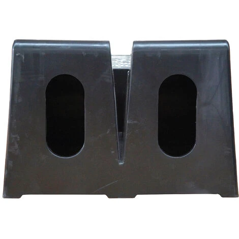 Unicraft Auffahrrampe KR 2500 (Ÿr PkW, Kunststoff, Platzsparend Stapelbar, Breit 5 Unicraft Auffahrrampe KR 2500 (Ÿr PkW, Kunststoff, Platzsparend Stapelbar, Breit – Bild 3