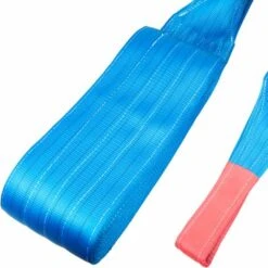 PrimeMatik - Gurtbandschlinge, Spanngurte 5 M X 240 Mm 8000 Kg Für Hebezeuge Und Kräne, Farbe Blaue -Seilwinden Sales 42847161 4