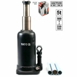 YATO 5 T Tragkraft Hydraulik Stempelwagenheber Flaschenwagenheber 2 Stuffig