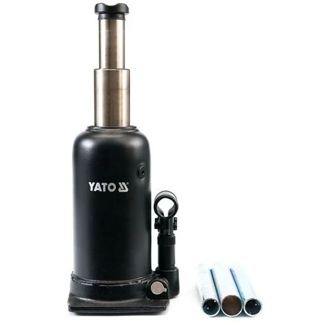 YATO 5 T Tragkraft Hydraulik Stempelwagenheber Flaschenwagenheber 2 Stuffig 4 YATO 5 T Tragkraft Hydraulik Stempelwagenheber Flaschenwagenheber 2 Stuffig – Bild 2