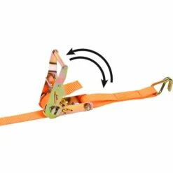 VARO Spanngurt 480kg, 5 M Inkl. Ratsche Und Klauen -Seilwinden Sales 44000612 3