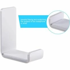 BRIDAY 4 Stück Acryl-Kopfhörerhaken Kopfhörer-Aufhänger-Halter Mit Klebstoffen Headset-Halter-Halterung Für Allzweck-Spiele -Seilwinden Sales 45296191 3
